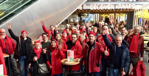 PvdA-Utrecht in actie:  “Stop met doorgeslagen marktwerking in het openbaar vervoer”